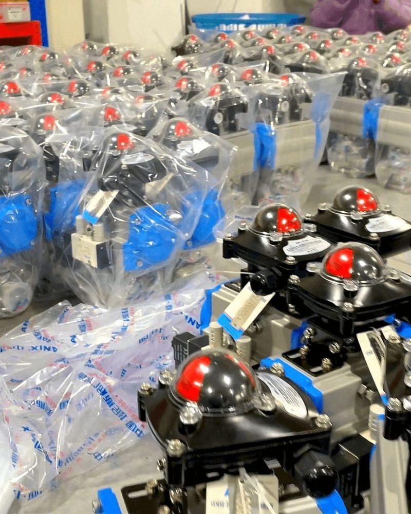 pneumatic valve production